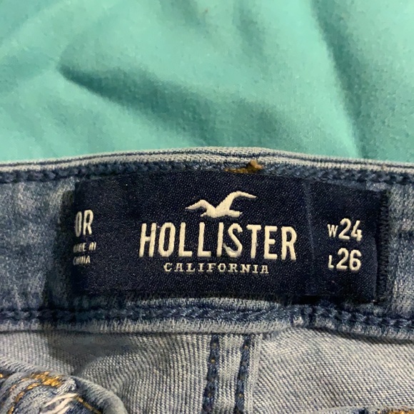 High rise crop Jean leggings - Picture 2 of 6